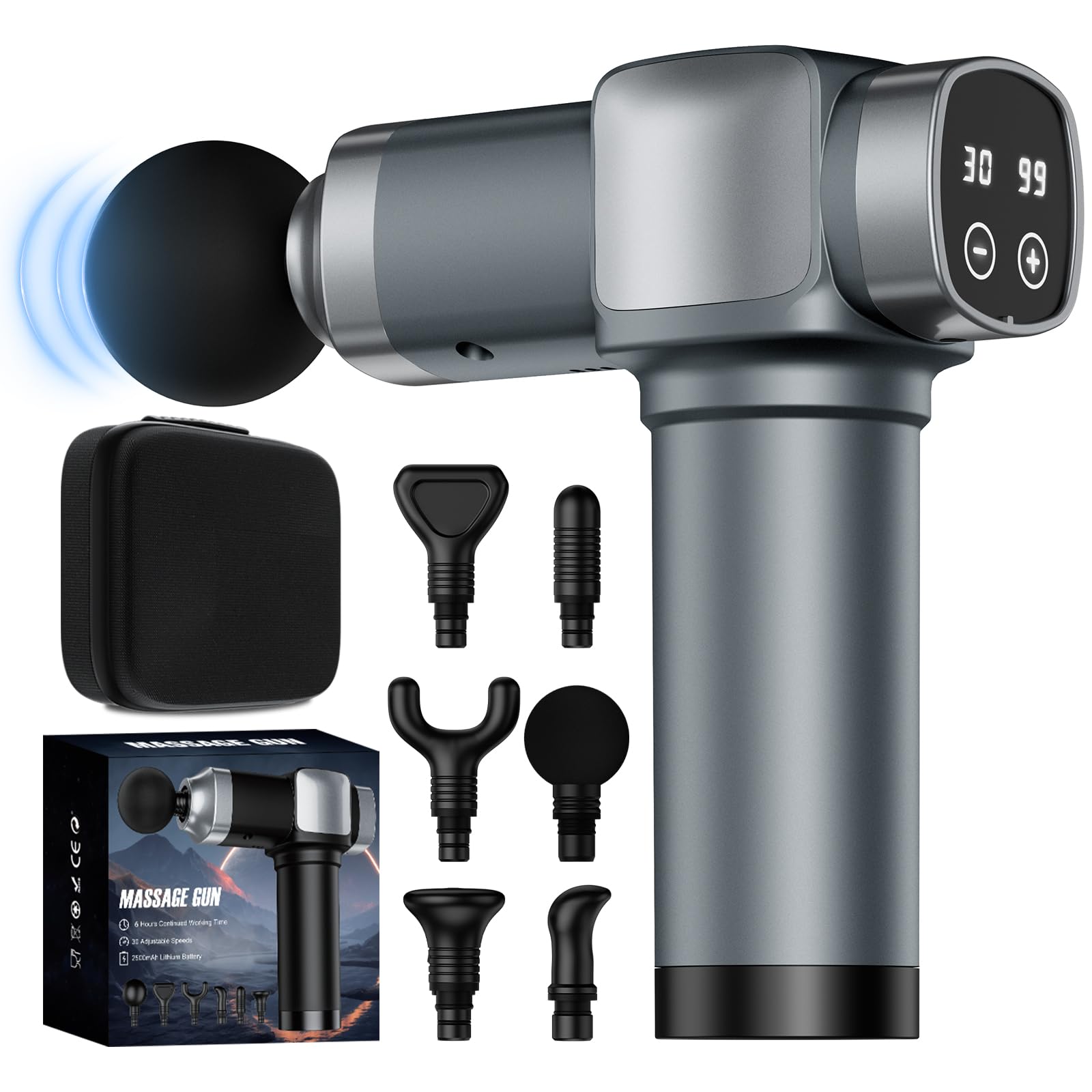 Pistolet de Massage KUPAKY - Soulagement Profond & Récupération