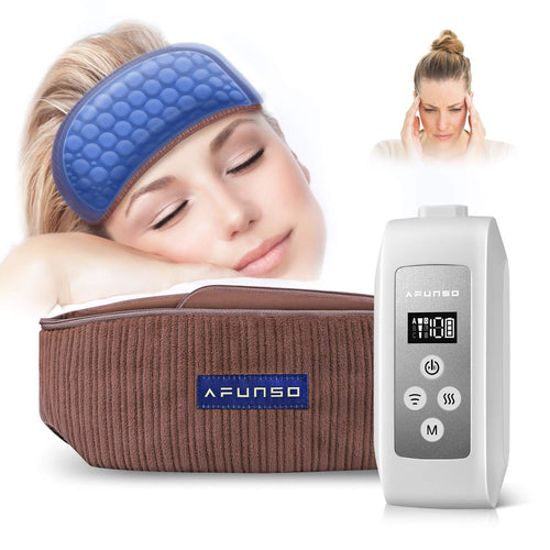 Masseur de Tête Relaxant AFUNSO - Thérapie par Compression d'Air